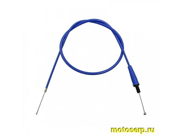 Купить  Трос газа NIBBI (CB) (T-1070, L-940mm) (синий) (шт) (Regul YMX-1-5 купить с доставкой по Москве и России, цена, технические характеристики, комплектация фото  - motoserp.ru