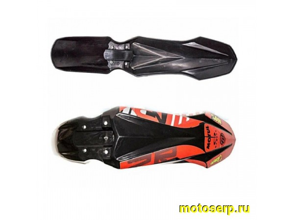 Купить  Крыло переднее Кросс Regulmoto ZR 22/23 (Черный/красный) (шт) (Regul 236598-2 купить с доставкой по Москве и России, цена, технические характеристики, комплектация фото  - motoserp.ru