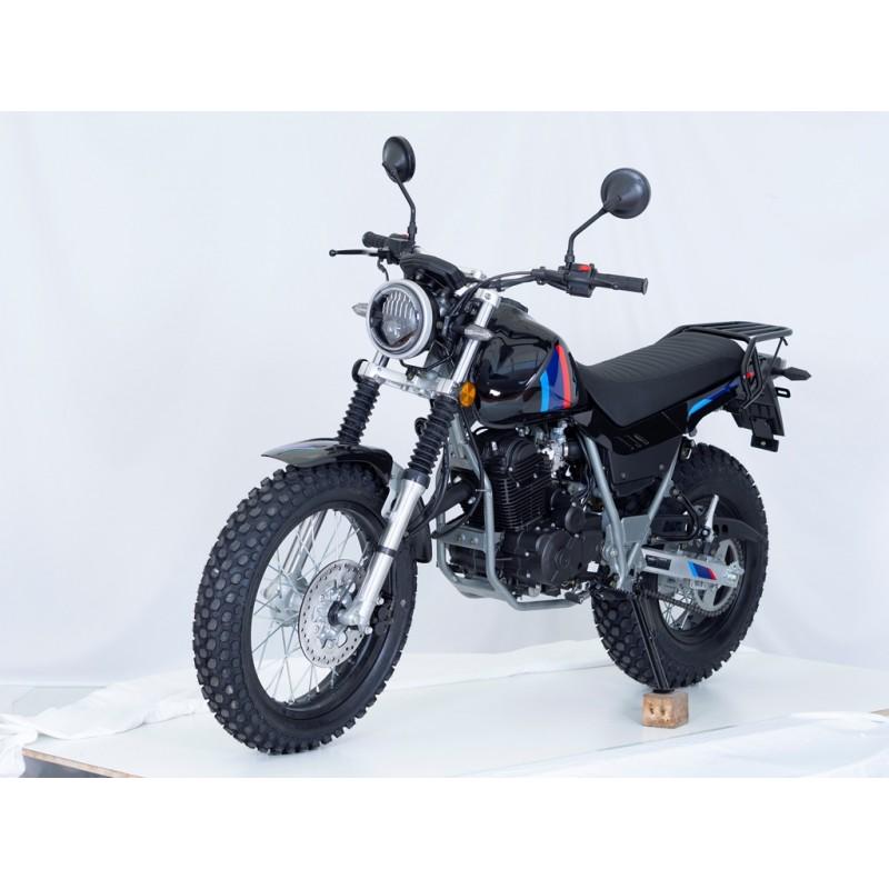 Купить  Мотоцикл внедорожный MM SCOUT TW200 PR (Скаут ТВ200ПР) (ЭПТС) 4Т,возд. охл., балансир. вал., кол.18"/14" (шт) (MM 50578 (фото купить с доставкой по Москве и России, цена, технические характеристики, комплектация фото  - motoserp.ru