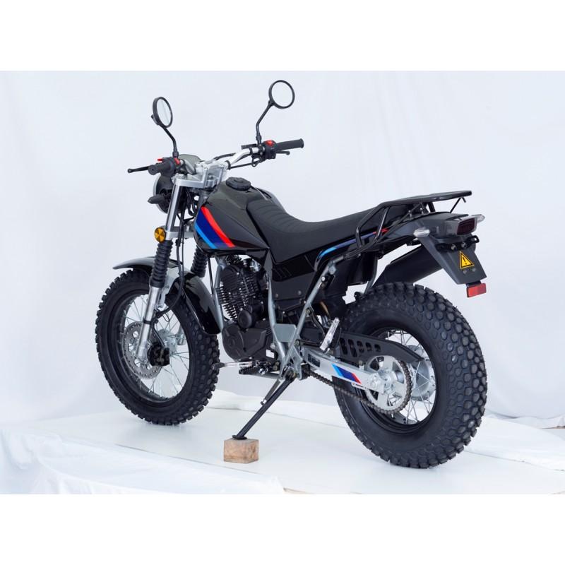 Купить  Мотоцикл внедорожный MM SCOUT TW200 PR (Скаут ТВ200ПР) (ЭПТС) 4Т,возд. охл., балансир. вал., кол.18"/14" (шт) (MM 50578 (фото купить с доставкой по Москве и России, цена, технические характеристики, комплектация фото  - motoserp.ru