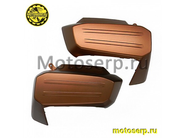 Купить  Обтекатель передний боковой нижний SMART-3 BROWN (коричневый матовый) (150008006A/150008006B) (пар) (Vento 24336 (Vento 26892 купить с доставкой по Москве и России, цена, технические характеристики, комплектация фото  - motoserp.ru