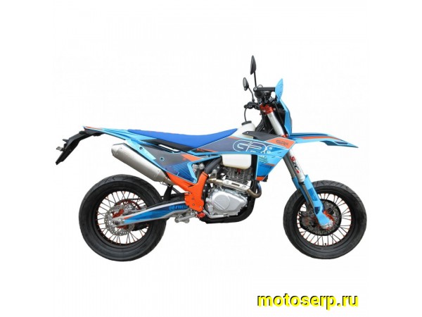 Купить  Мотоцикл Кросс/Эндуро GR8 F300A (4T CB300RL) Motard ПТС возд.охл; 4клап; косоголовый (шт) (GR (ФОТО купить с доставкой по Москве и России, цена, технические характеристики, комплектация фото  - motoserp.ru