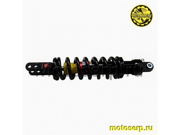 Купить  Амортизатор задний (L-385mm,D-10mm,d-10mm) Athlete, Athlete Pro черный (шт) (Regul 102121 купить с доставкой по Москве и России, цена, технические характеристики, комплектация фото  - motoserp.ru