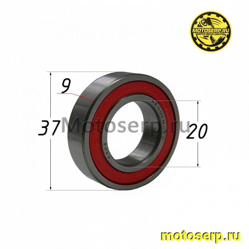 Купить  Подшипник 20*37*9  6904/2RS (шт) (Regul 365201 купить с доставкой по Москве и России, цена, технические характеристики, комплектация фото  - motoserp.ru