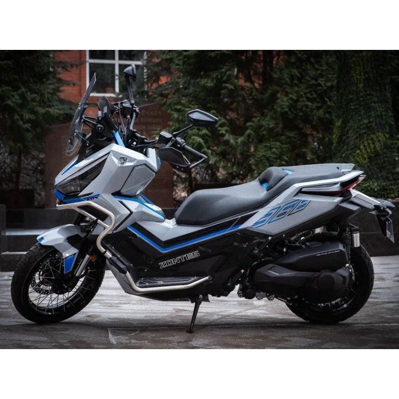 Купить  Скутер ZONTES ZT368-G (ZT1P79MP EFI) 17/14 (2026г.) ПТС (шт)  купить с доставкой по Москве и России, цена, технические характеристики, комплектация фото  - motoserp.ru