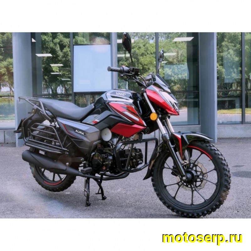 Купить  Мопед VMC AURA RS 50, БАЛАНСИР!!,4так; 50cc; колеса 17"литые; 4пер, эл. старт;   (шт) 01250 (Vento  купить с доставкой по Москве и России, цена, технические характеристики, комплектация фото  - motoserp.ru