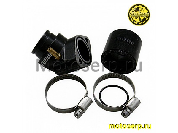 Купить  Коллектор (патрубок) впускн NIBBI d26-32mm (шт) (Regul QG-GY6QGZJ  купить с доставкой по Москве и России, цена, технические характеристики, комплектация фото  - motoserp.ru