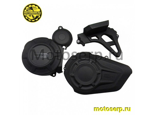 Купить  Защита крышек двигателя пластиковая (компл. 3 шт.) с балансирным валом (черный) (комп) (Regul 845214-1 купить с доставкой по Москве и России, цена, технические характеристики, комплектация фото  - motoserp.ru