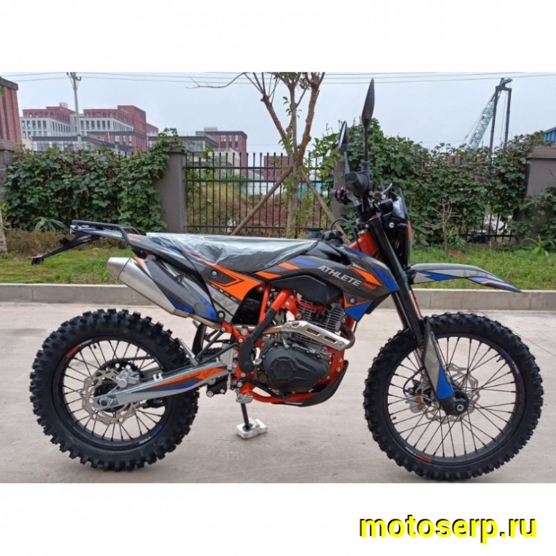 Купить  Мотоцикл Кросс/Эндуро Regulmoto ATHLETE PRO 300 NEW (4 valves) 6 передач, 21/18" 43 перо.  (шт) (ФОТО купить с доставкой по Москве и России, цена, технические характеристики, комплектация фото  - motoserp.ru
