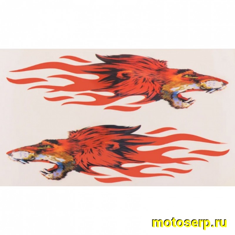 Купить  Наклейки (набор) FIRE RAT (32х18см) (#7036) N-1500 (0 купить с доставкой по Москве и России, цена, технические характеристики, комплектация фото  - motoserp.ru
