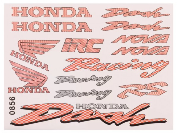 Купить  Наклейки (набор) HONDA (26.5х20см) (#0856) N-4918 (0 купить с доставкой по Москве и России, цена, технические характеристики, комплектация фото  - motoserp.ru