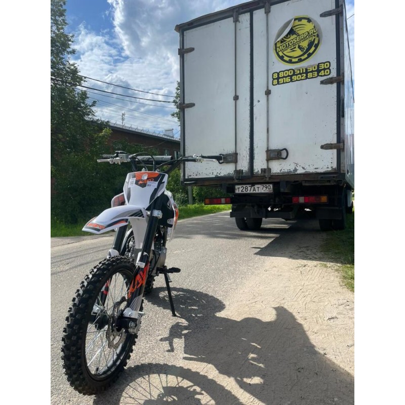 Купить  Питбайк KAYO M125EM 17/14 (механ. сцепл., эл. стартер 2025 г.) (шт) (SM купить с доставкой по Москве и России, цена, технические характеристики, комплектация фото  - motoserp.ru