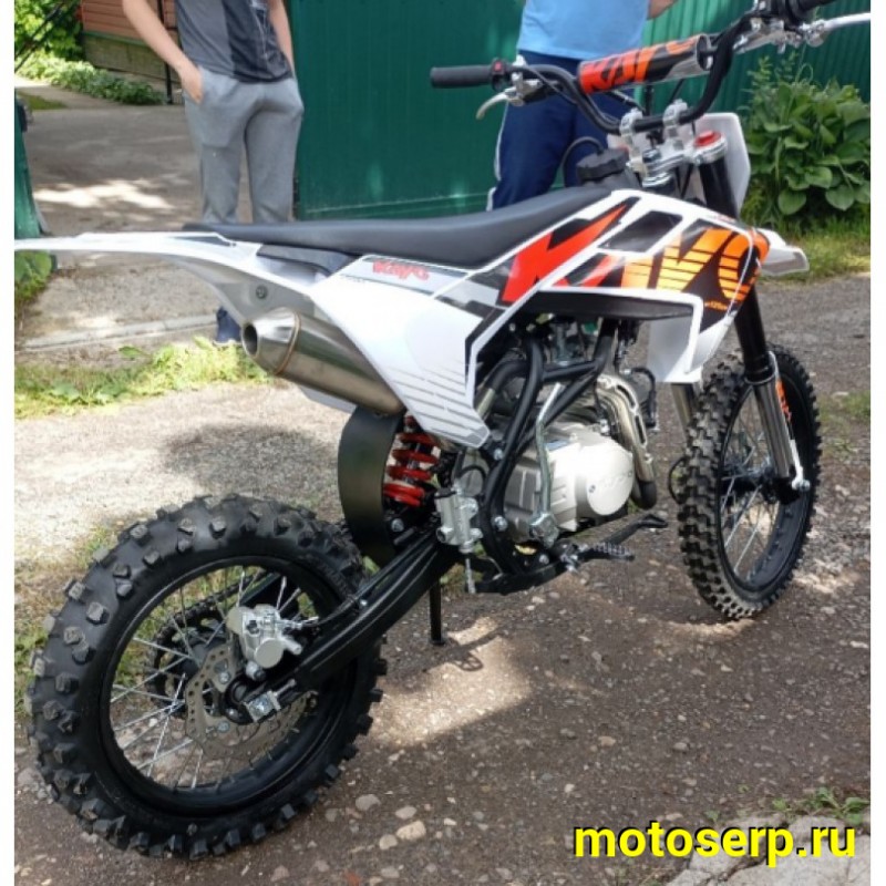 Купить  Питбайк KAYO M125EM 17/14 (механ. сцепл., эл. стартер 2025 г.) (шт) (SM купить с доставкой по Москве и России, цена, технические характеристики, комплектация фото  - motoserp.ru