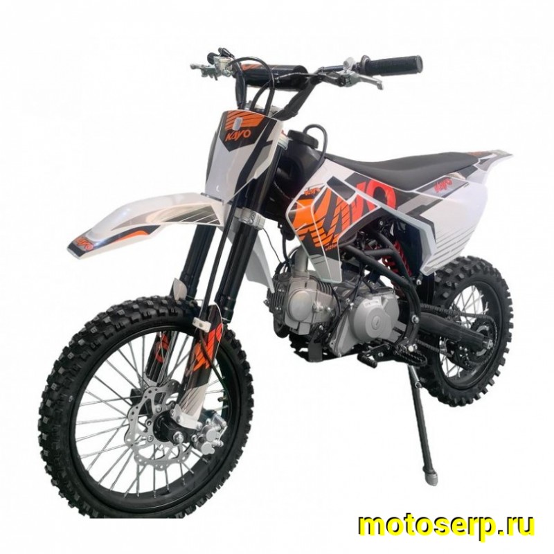 Купить  Питбайк KAYO M125EM 17/14 (механ. сцепл., эл. стартер 2025 г.) (шт) (SM купить с доставкой по Москве и России, цена, технические характеристики, комплектация фото  - motoserp.ru