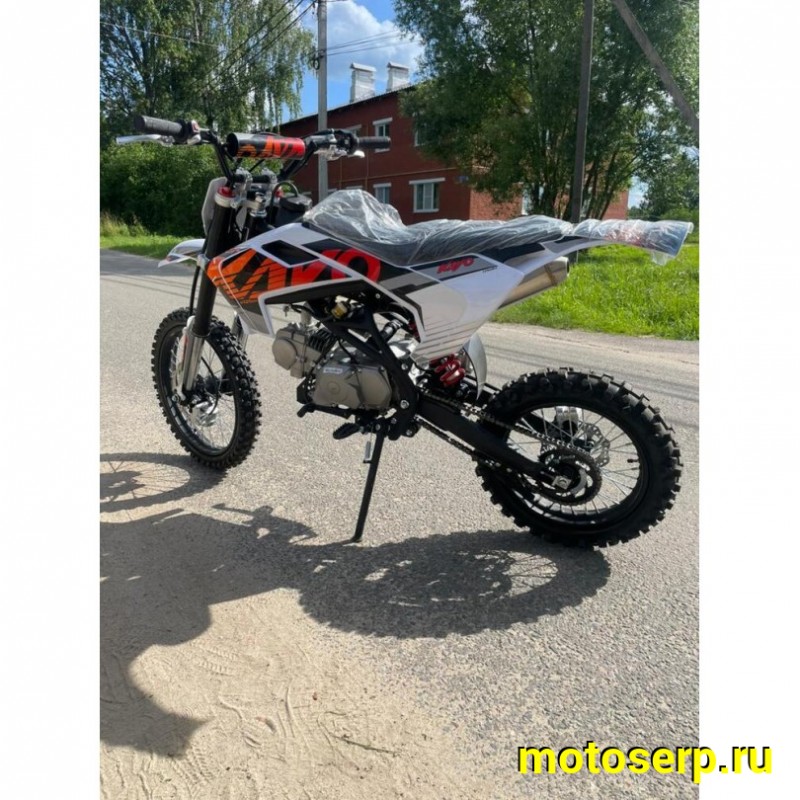 Купить  Питбайк KAYO M125EM 17/14 (механ. сцепл., эл. стартер 2025 г.) (шт) (SM купить с доставкой по Москве и России, цена, технические характеристики, комплектация фото  - motoserp.ru
