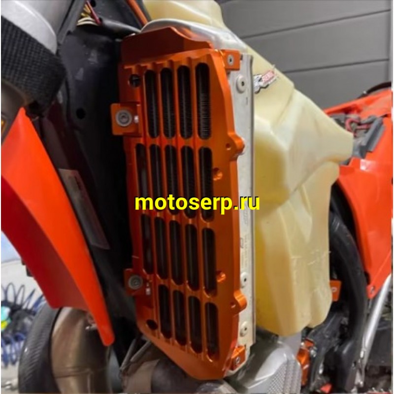 Купить  Защита радиатора KTM EXC XCF XC EXCF XCFW TPI 2017 - 2023 (комп) (A-E купить с доставкой по Москве и России, цена, технические характеристики, комплектация фото  - motoserp.ru
