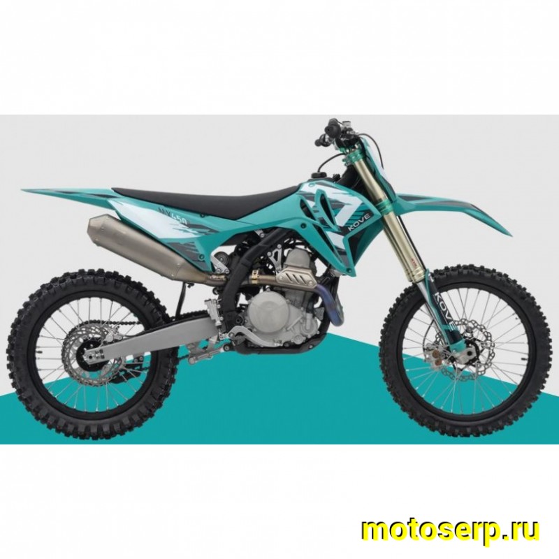 Купить  Мотоцикл Кросс/Эндуро KOVE MX450R  (спортинвент.) 450cc, 21/19, 102кг! 65л.с. (шт) купить с доставкой по Москве и России, цена, технические характеристики, комплектация фото  - motoserp.ru