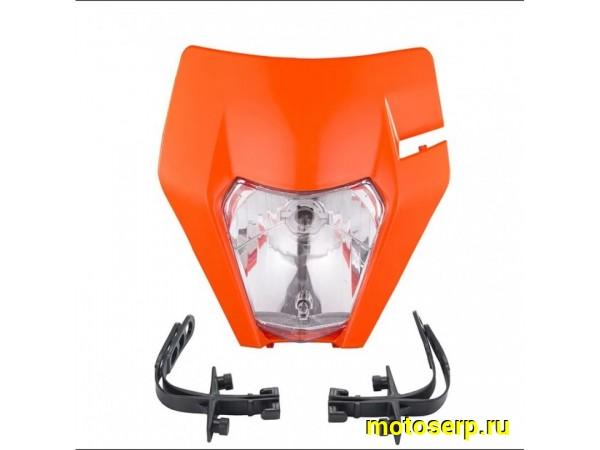 Купить  Фара передняя + Обтекатель KTM SX XC SXF XCF XCW EXC EXCF SMR 125-530сс GR8 Оранжевый (шт) (A-E купить с доставкой по Москве и России, цена, технические характеристики, комплектация фото  - motoserp.ru