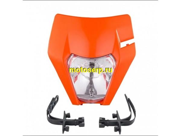 Купить  Фара передняя + Обтекатель KTM SX XC SXF XCF XCW EXC EXCF SMR 125-530сс GR8 Оранжевый (шт) (A-E купить с доставкой по Москве и России, цена, технические характеристики, комплектация фото  - motoserp.ru