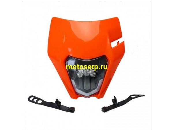 Купить  Фара передняя + Обтекатель  KTM EXC EXCF SX SXF XC XCF XCW XCFW 125-450сс GR8 и др. Оранжевый (шт) (A-E купить с доставкой по Москве и России, цена, технические характеристики, комплектация фото  - motoserp.ru
