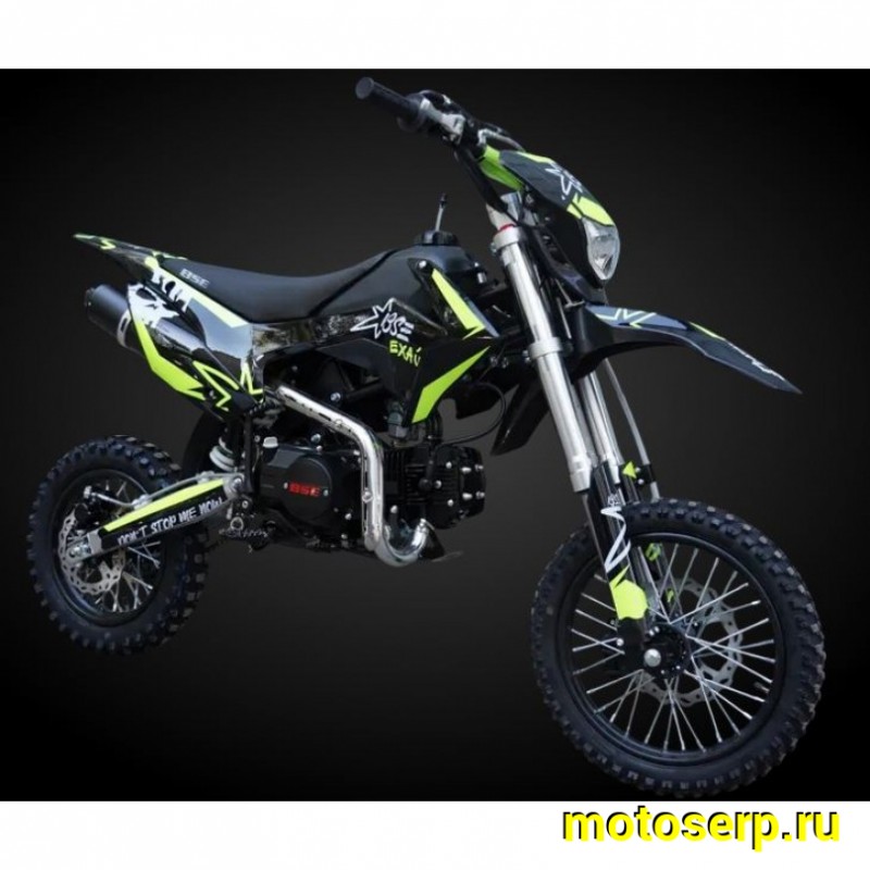 Купить  Питбайк BSE EXA SA 14/12 Green, 125сс полуавтом, эл/кикстарт. (шт) (ФОТО купить с доставкой по Москве и России, цена, технические характеристики, комплектация фото  - motoserp.ru