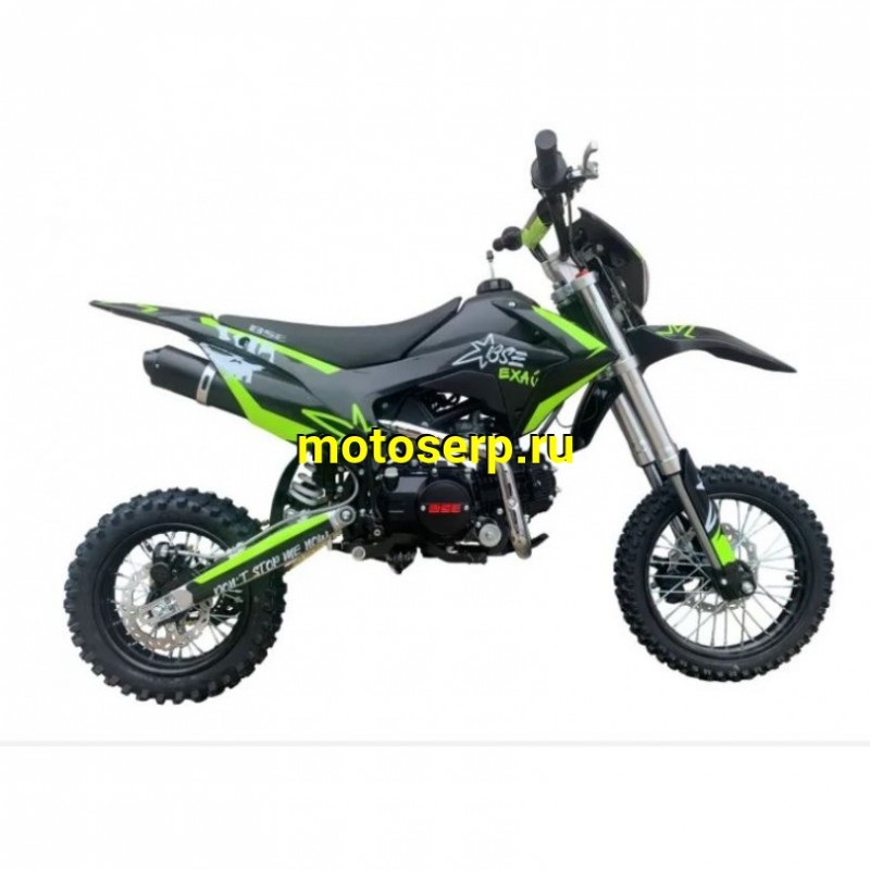 Купить  Питбайк BSE EXA SA 14/12 Green, 125сс полуавтом, эл/кикстарт. (шт) (ФОТО купить с доставкой по Москве и России, цена, технические характеристики, комплектация фото  - motoserp.ru