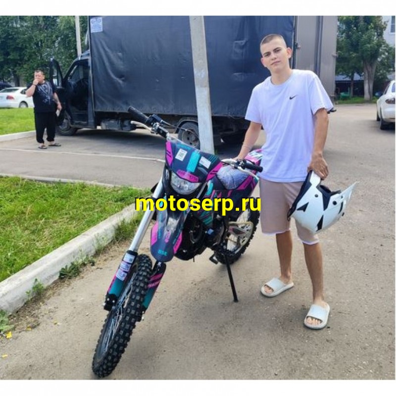 Купить  Питбайк BSE PH 150 19/16 AK47 Aquamarine (шт) купить с доставкой по Москве и России, цена, технические характеристики, комплектация фото  - motoserp.ru