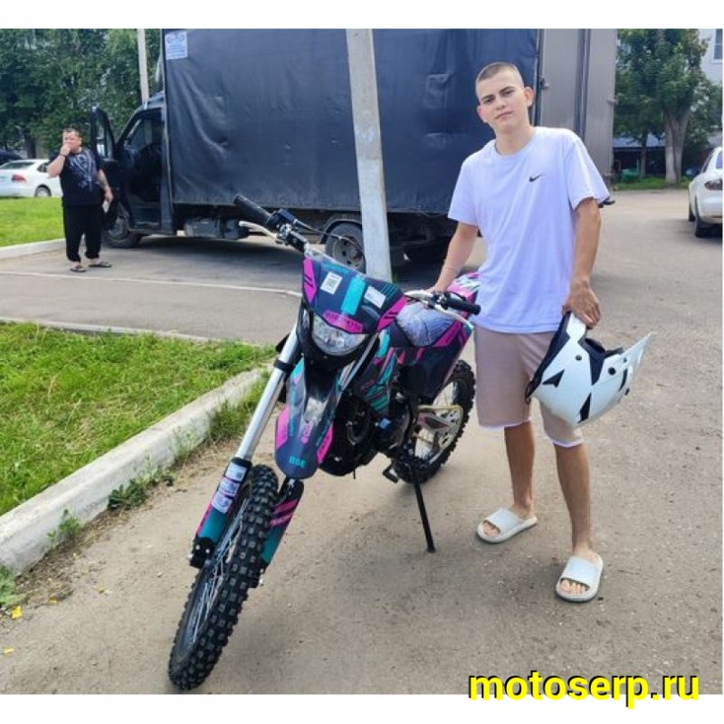 Купить  Питбайк BSE PH 150 19/16 AK47 Aquamarine (шт) купить с доставкой по Москве и России, цена, технические характеристики, комплектация фото  - motoserp.ru