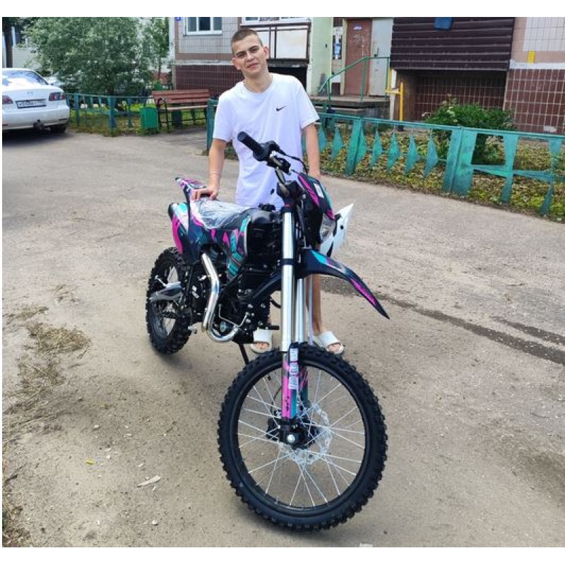Купить  Питбайк BSE PH 150 19/16 AK47 Aquamarine (шт) купить с доставкой по Москве и России, цена, технические характеристики, комплектация фото  - motoserp.ru