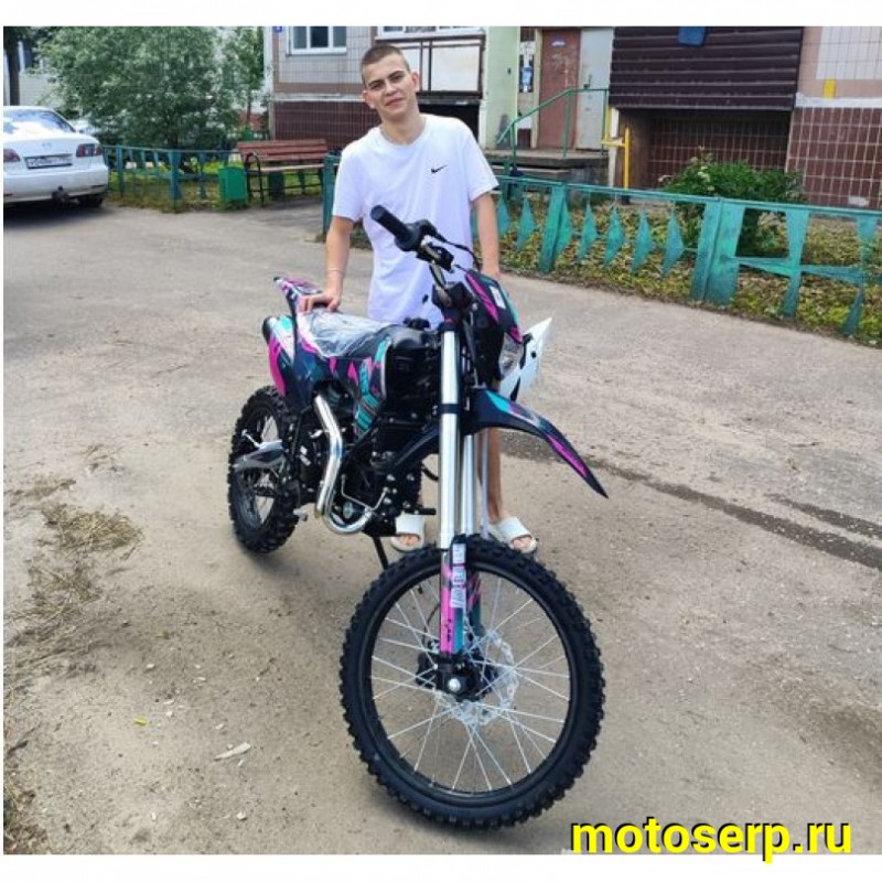 Купить  Питбайк BSE PH 150 19/16 AK47 Aquamarine (шт) купить с доставкой по Москве и России, цена, технические характеристики, комплектация фото  - motoserp.ru