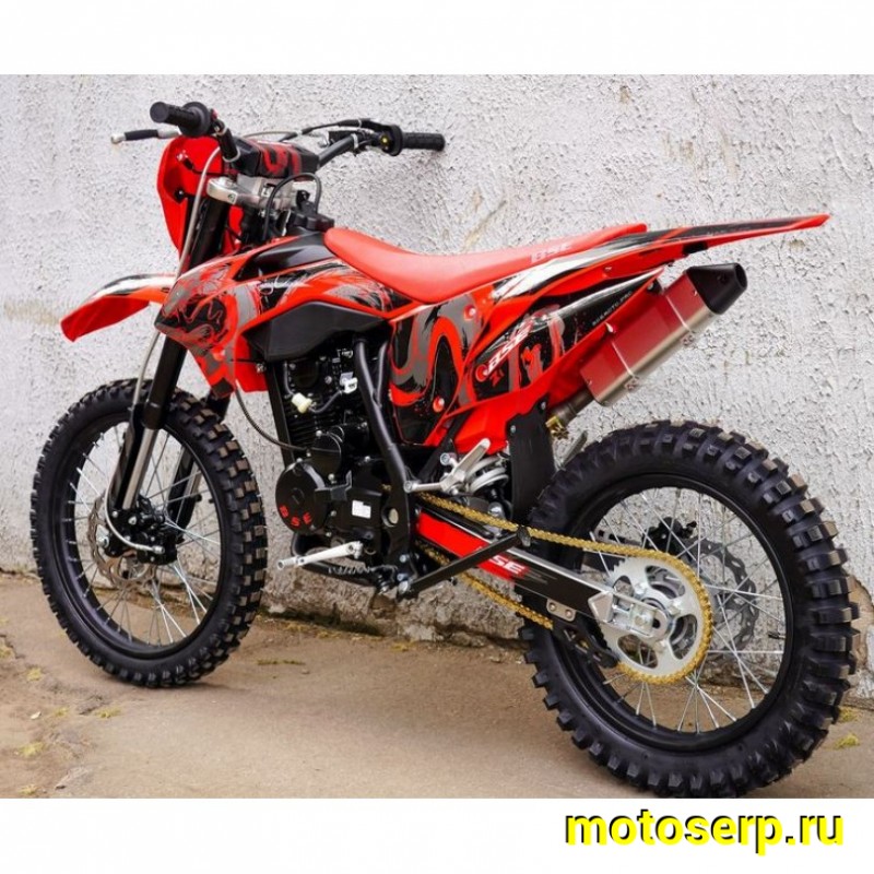 Купить  Мотоцикл Кросс/Эндуро BSE Z1 Dragon Black (шт)   купить с доставкой по Москве и России, цена, технические характеристики, комплектация фото  - motoserp.ru