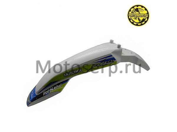 Купить  Крыло переднее Кросс Motoland XT250HS (шт) (ML 13845 купить с доставкой по Москве и России, цена, технические характеристики, комплектация фото  - motoserp.ru