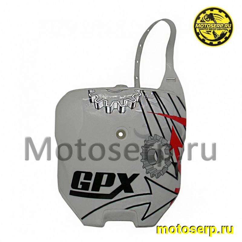 Купить  Щиток номерной (стартовый) мотоцикла, пластик вместо фары Motoland CRF19 (шт) (0 купить с доставкой по Москве и России, цена, технические характеристики, комплектация фото  - motoserp.ru