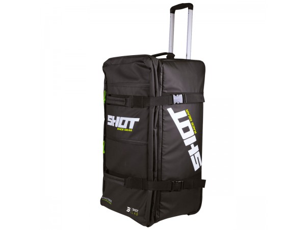Купить  Сумка на колесах SHOT CLIMATIC Travel Bag (120 л) текстиль для экипировки (шт) (SM 41B1-A01 купить с доставкой по Москве и России, цена, технические характеристики, комплектация фото  - motoserp.ru
