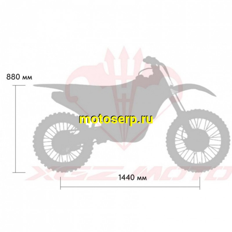 Купить  Мотоцикл Кросс/Эндуро XGZ K26-mini-YB250R (Loncin YB250R), 250cc,4 клап., 21"/18" (спортинв) (шт)  купить с доставкой по Москве и России, цена, технические характеристики, комплектация фото  - motoserp.ru