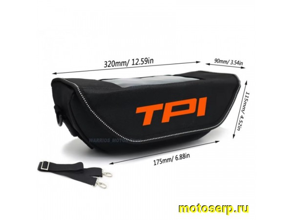 Купить  Сумка на руль TPI KTM EXC 300, 150XCW, EXC, XC (шт) (E-A купить с доставкой по Москве и России, цена, технические характеристики, комплектация фото  - motoserp.ru