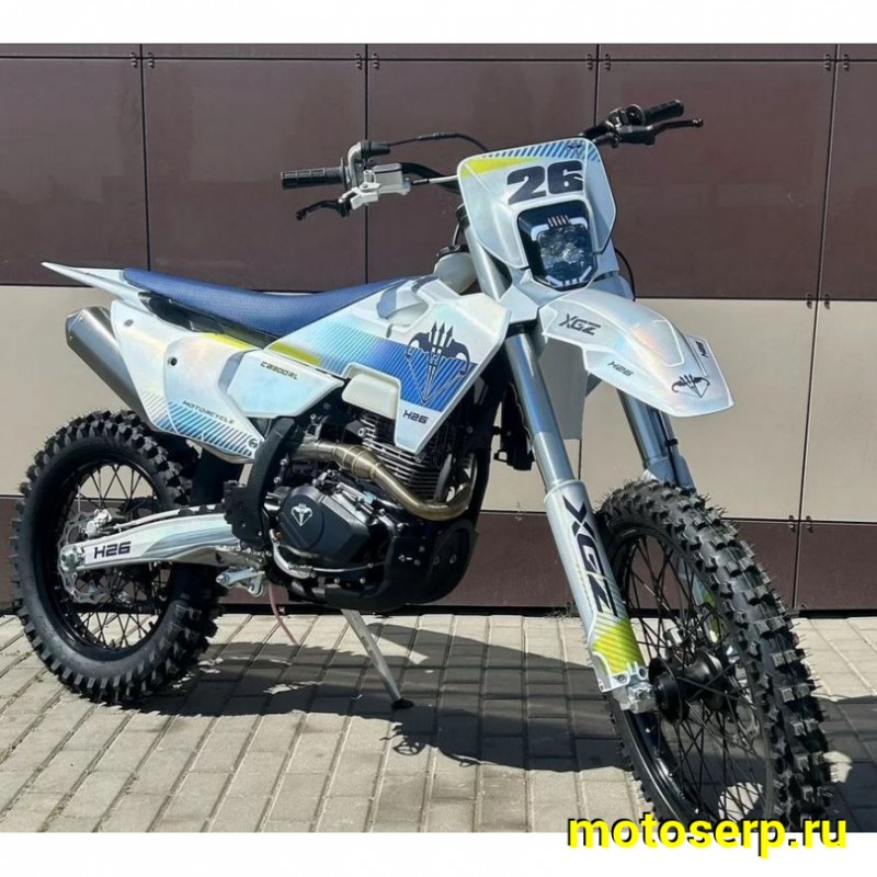 Купить  Мотоцикл Кросс/Эндуро XGZ H26-CB300RL (спортинв) 300cc, ZS175FMM-7, подвеска MNT , 21"/18" (шт)  купить с доставкой по Москве и России, цена, технические характеристики, комплектация фото  - motoserp.ru