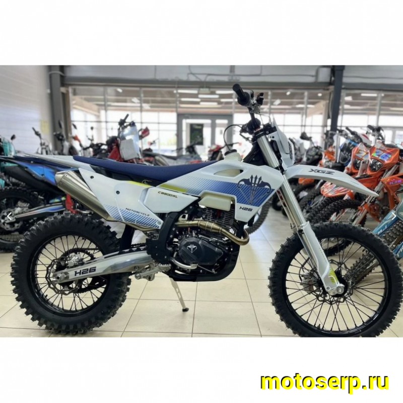 Купить  Мотоцикл Кросс/Эндуро XGZ H26-CB300RL (спортинв) 300cc, ZS175FMM-7, подвеска MNT , 21"/18" (шт)  купить с доставкой по Москве и России, цена, технические характеристики, комплектация фото  - motoserp.ru