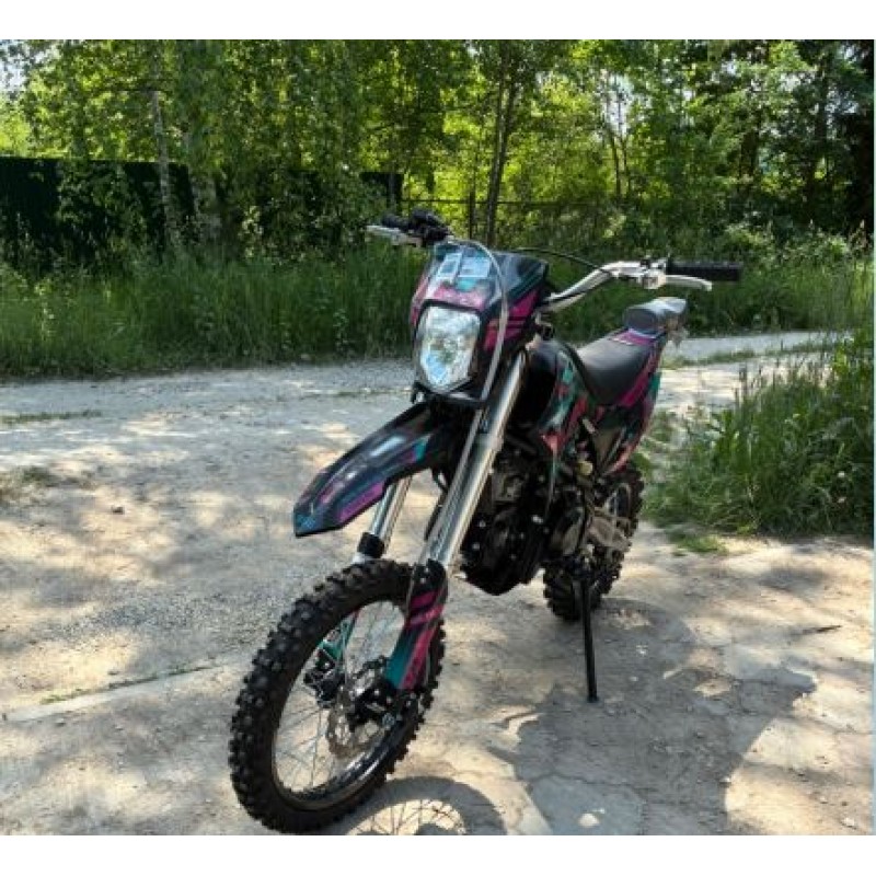 Купить  Питбайк BSE PH 125 17/14 AK47 Aquamarine (040) (шт) купить с доставкой по Москве и России, цена, технические характеристики, комплектация фото  - motoserp.ru