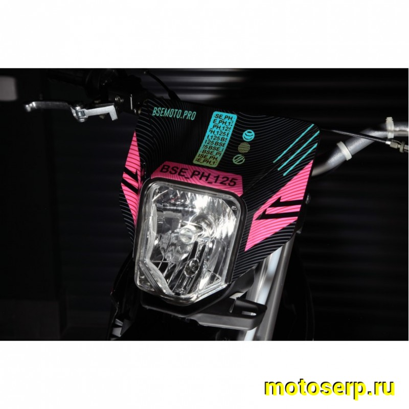 Купить  Питбайк BSE PH 125 17/14 AK47 Aquamarine (040) (шт) купить с доставкой по Москве и России, цена, технические характеристики, комплектация фото  - motoserp.ru