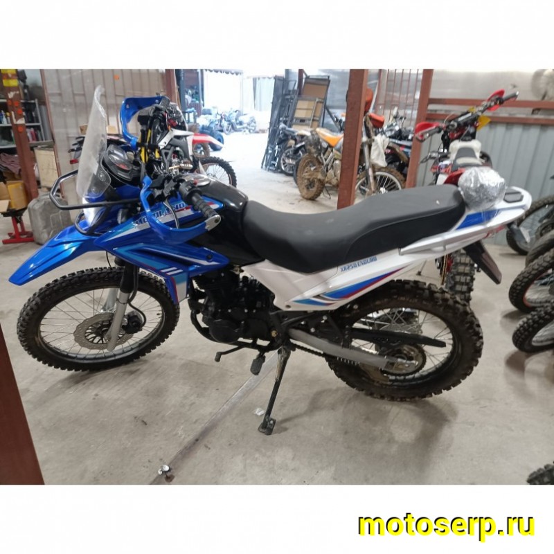 Купить  Мотоцикл внедорожный Motoland XR 250 ENDURO 165FMM (ЭПТС), 21/18, с ветровым щитком СИНИЙ, пробег 70  км  (шт)  (ML 13335 купить с доставкой по Москве и России, цена, технические характеристики, комплектация фото  - motoserp.ru