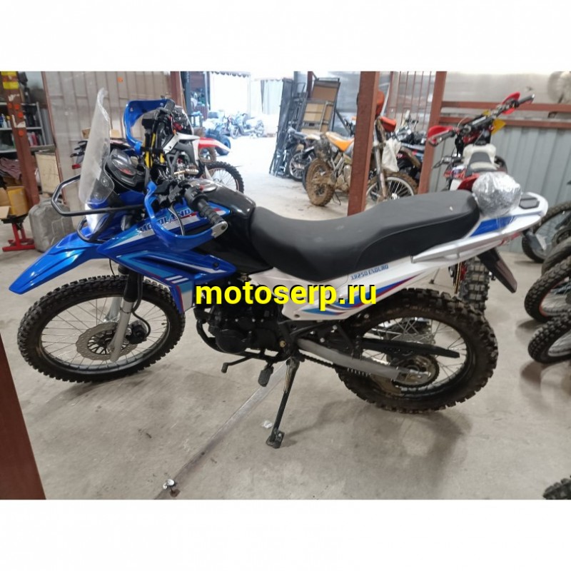Купить  Мотоцикл внедорожный Motoland XR 250 ENDURO 165FMM (ЭПТС), 21/18, с ветровым щитком СИНИЙ, пробег 70  км  (шт)  (ML 13335 купить с доставкой по Москве и России, цена, технические характеристики, комплектация фото  - motoserp.ru