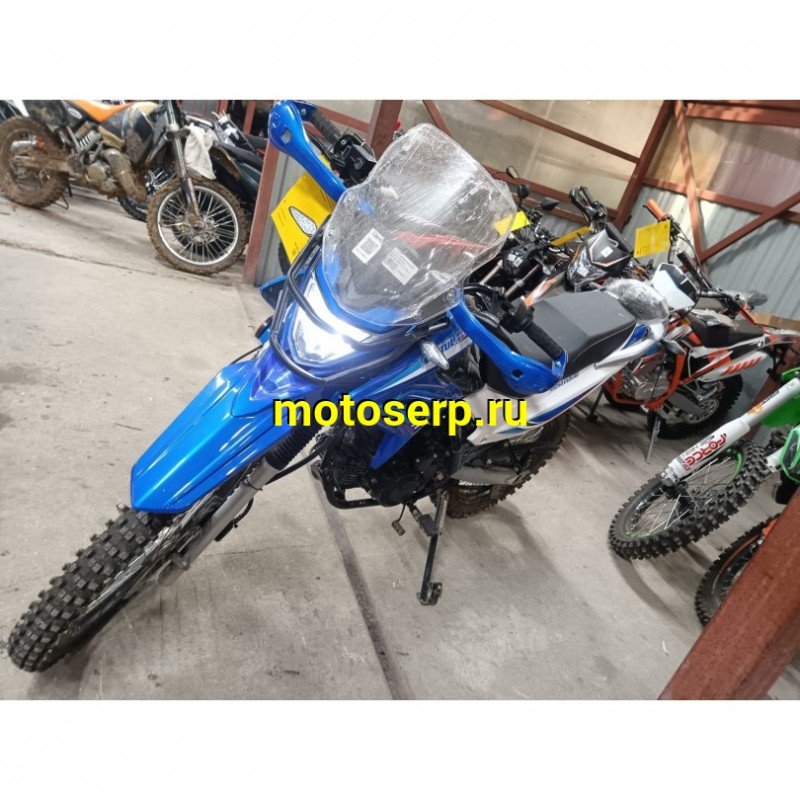 Купить  Мотоцикл внедорожный Motoland XR 250 ENDURO 165FMM (ЭПТС), 21/18, с ветровым щитком СИНИЙ, пробег 70  км  (шт)  (ML 13335 купить с доставкой по Москве и России, цена, технические характеристики, комплектация фото  - motoserp.ru