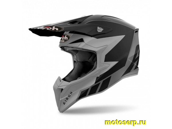 Купить  Шлем Кросс AIROH WRAAAP RELOADED ANTHRACITE MATT (XL) (шт) (AIROH купить с доставкой по Москве и России, цена, технические характеристики, комплектация фото  - motoserp.ru