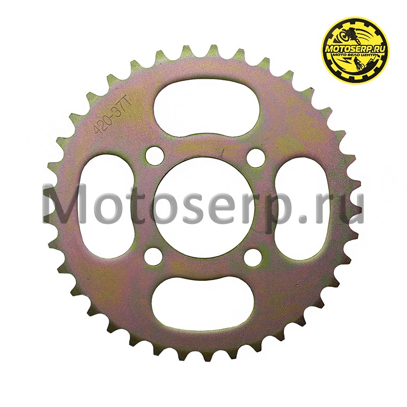 Купить  Звезда ведомая голая (венец) (420-37) (420-37T D-48mm, 4x50mm) AT110, AU125 (шт) (SM 687-9819 купить с доставкой по Москве и России, цена, технические характеристики, комплектация фото  - motoserp.ru