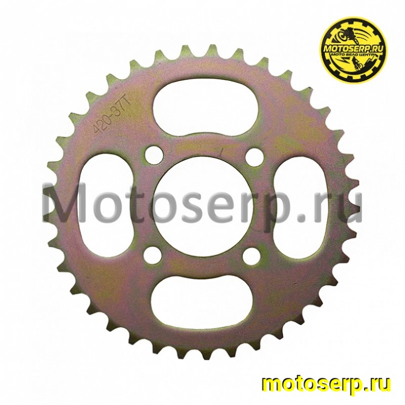 Купить  Звезда ведомая голая (венец) (420-37) (420-37T D-48mm, 4x50mm) AT110, AU125 (шт) (SM 687-9819 купить с доставкой по Москве и России, цена, технические характеристики, комплектация фото  - motoserp.ru