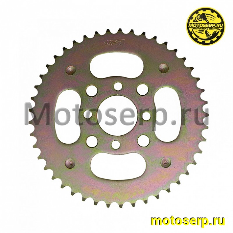 Купить  Звезда ведомая голая (венец) (428-45) (428-45T D-41mm, 4x43mm) AU150 (шт) (SM 687-7737 купить с доставкой по Москве и России, цена, технические характеристики, комплектация фото  - motoserp.ru