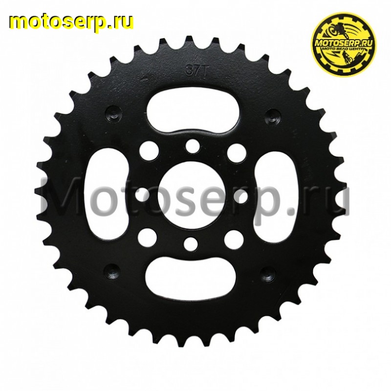 Купить  Звезда ведомая голая (венец) (530-37) (530-37T D-41mm, 4x43mm) AU150CVT (шт) (SM 687-7437 купить с доставкой по Москве и России, цена, технические характеристики, комплектация фото  - motoserp.ru