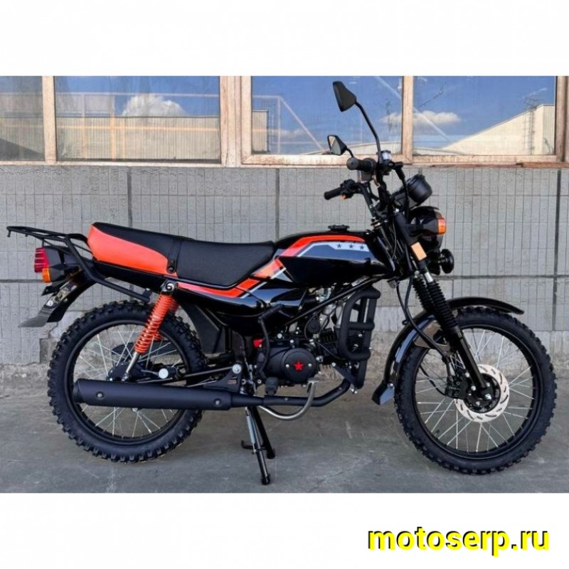 Купить  Мопед MM TRICKLER 2 DISK (Триклер 2 нью) 50сс ,4Т, карбюр.,возд.охл.,кол.18"/17" диск/бараб. (шт) 01100  купить с доставкой по Москве и России, цена, технические характеристики, комплектация фото  - motoserp.ru