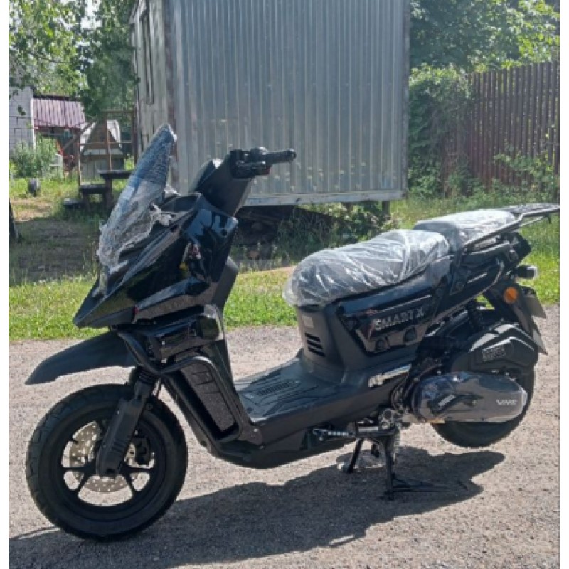 Купить  Скутер VMC SMART X (Венто Смарт Икс) 50 cc; 1,5 местный, 4Т, возд. охлажд., диск/диск, кол. 12"/12" (шт) 01700 (Vento  купить с доставкой по Москве и России, цена, технические характеристики, комплектация фото  - motoserp.ru